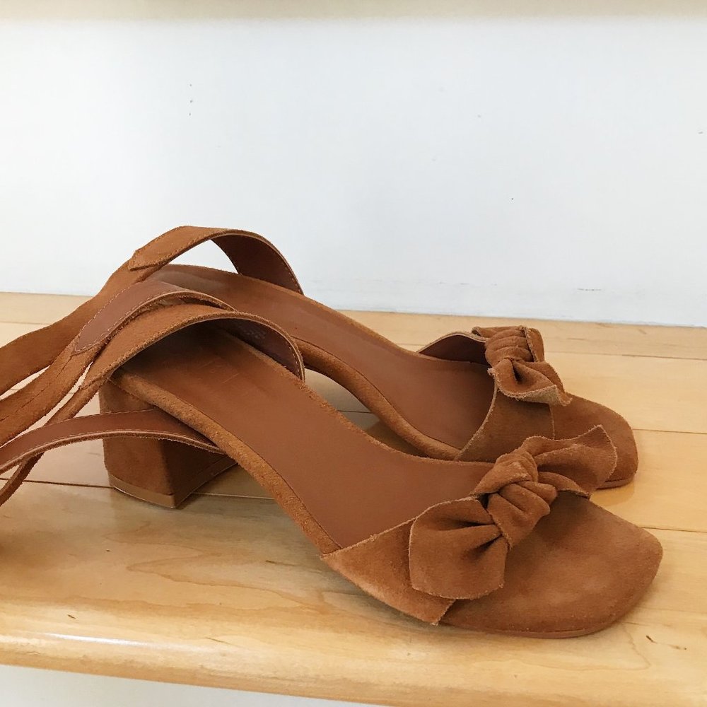 ABLE Estefani Knotted Wrap Heel // Size 6.5